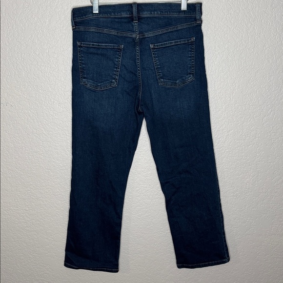 NWOT Banana Republic Bootcut High Rise Cropped Jeans Size 31 - Picture 5 of 6